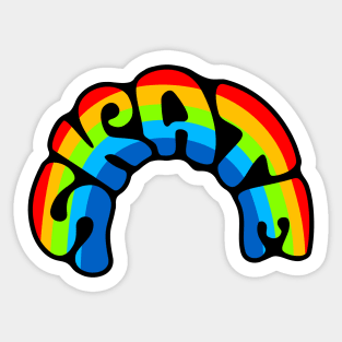 Skate the Rainbow Sticker